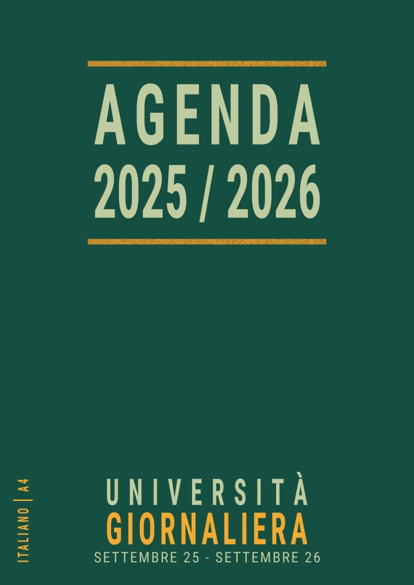 Agenda 2025 2026 A4 - Groen - Dagelijks - Perfect voor studenten - ShopVlot