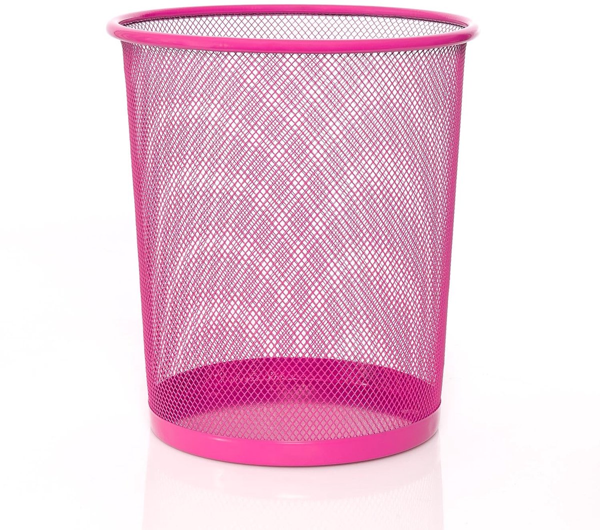 Afvalemmer 10 liter - Draadmetaal - Tijdloos design - Ideaal voor kantoor - ShopVlot
