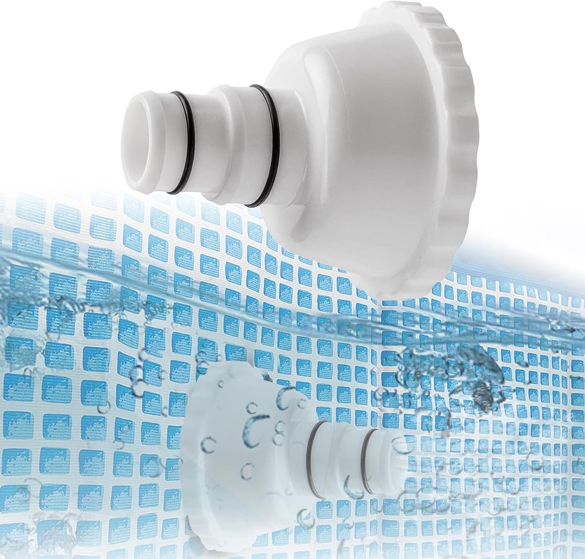 Vacuum Adapter Skimmer - 1.5 inch aansluiting - Geschikt voor Summer Waves - Eenvoudig afvoeren van vuil - ShopVlot