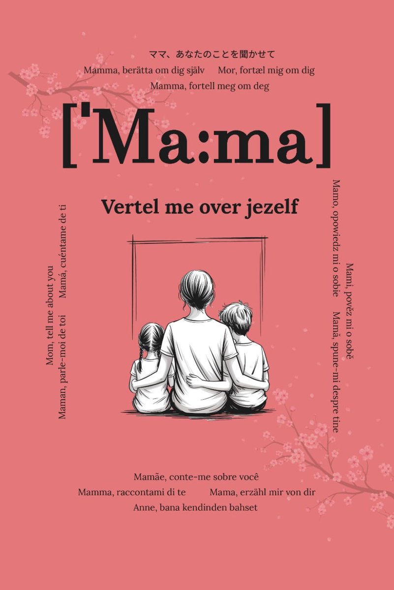 Invulboek voor mama - liefdevol herinneringen vastleggen - ruimte voor handgeschreven antwoorden - cadeau voor mama - ShopVlot