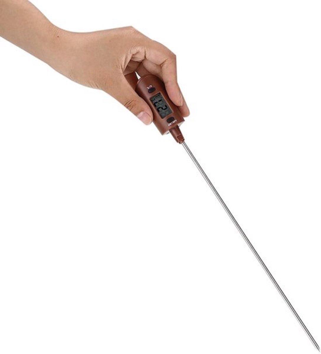 Digitale Kookvoedselthermometer voor Chocoladesiroop - Ideaal voor Jam en Chocoladecrème 38×10×4