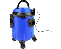 Velori Industriële Nat- en Droogstofzuiger 15L - Werkplaatsstofzuiger - Bouwstofzuiger - Zakloze Stofzuiger - 3-in-1 Blaasfunctie - 1200W - 19 kPa Zuigkracht - HEPA Filter