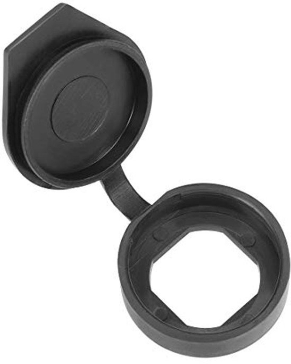 2-delig Rubberen Stofbescherming - Waterdichte Caps voor Cam Lock 22mm
