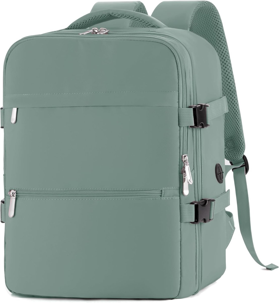 SnelShoppen - Ryanair Reis Rugzak 40x20x25 cm Handbagage Onderstoel Weekendtas voor EasyJet en Wizz Air, Stevige Reistas voor Vakantie en Weekendtrips
