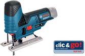 Bosch Professional GST 12V-70 Decoupeerzaag - Zonder 12V accu en lader - Met 2 zaagbladen