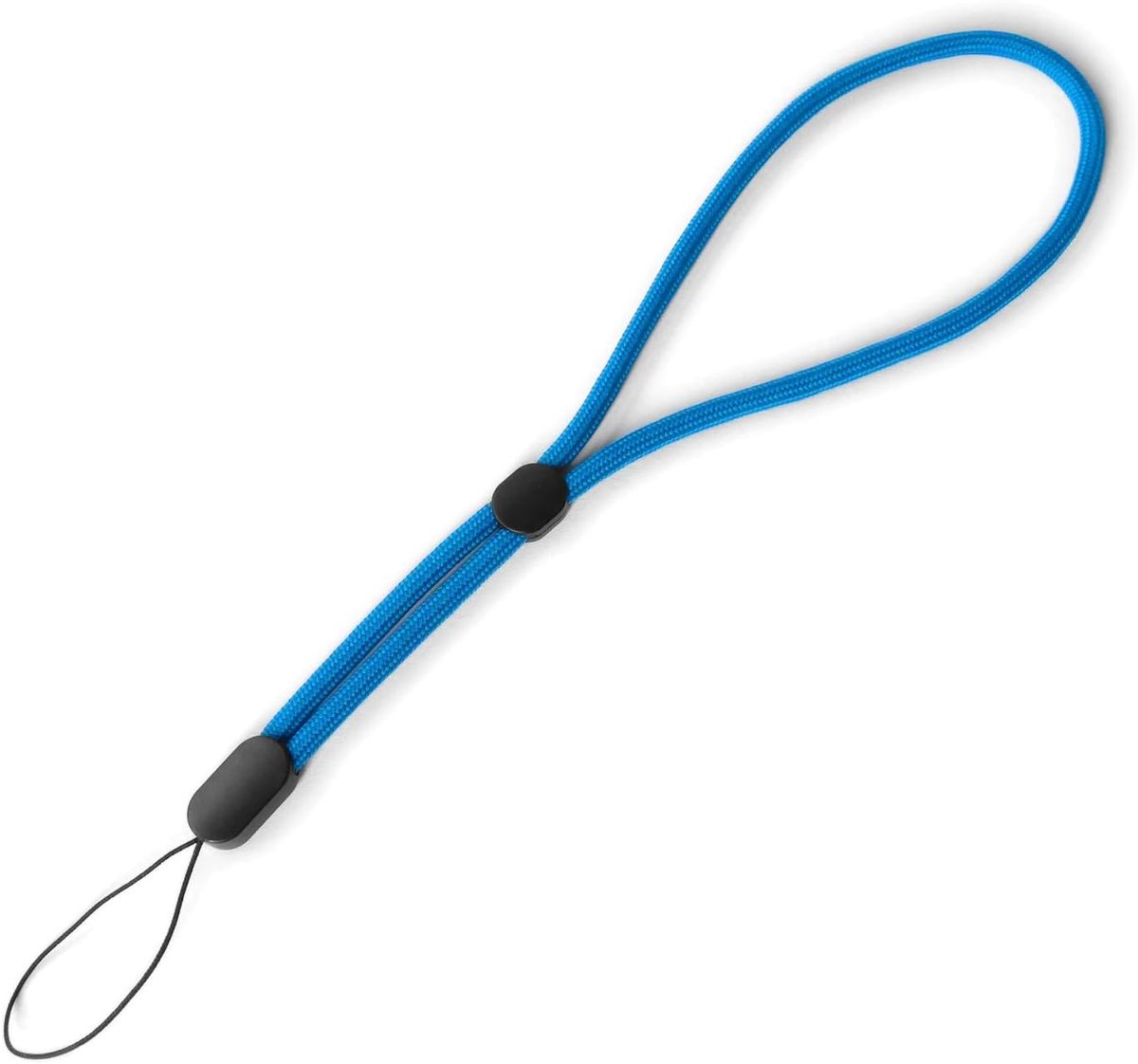 SnelShoppen - Trage Band Verstelbare Robuuste Polsband/Wrist Strap Blauw voor USB-Sticks, Mobiele Telefoons, Camera's en Meer