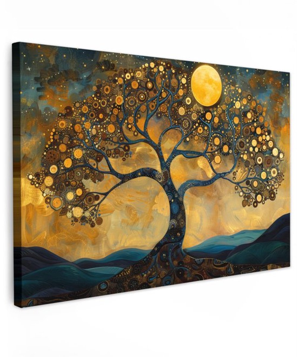 Canvas Schilderij 120x80 cm - Wanddecoratie Woonkamer - Wanddecoratie Slaapkamer - Kunst - Natuur - Unieke Afbeeldingen