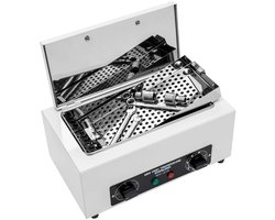 JOYNEXTBUY - Droge Warmte Sterilisator 300W – Professionele Instrumentensterilisator – 0-250°C – 60 Min Timer – Voor Nagelsalon, Schoonheidssalon, Kappersgereedschap & Metalen Instrumenten