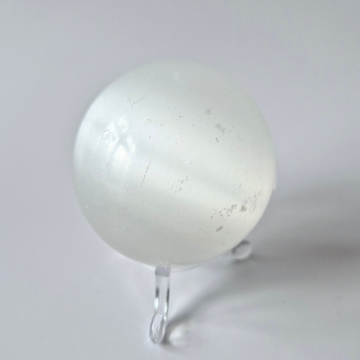 Kristallen Bol Seleniet 70mm Edelsteen Crystal Sphere - 436 gram