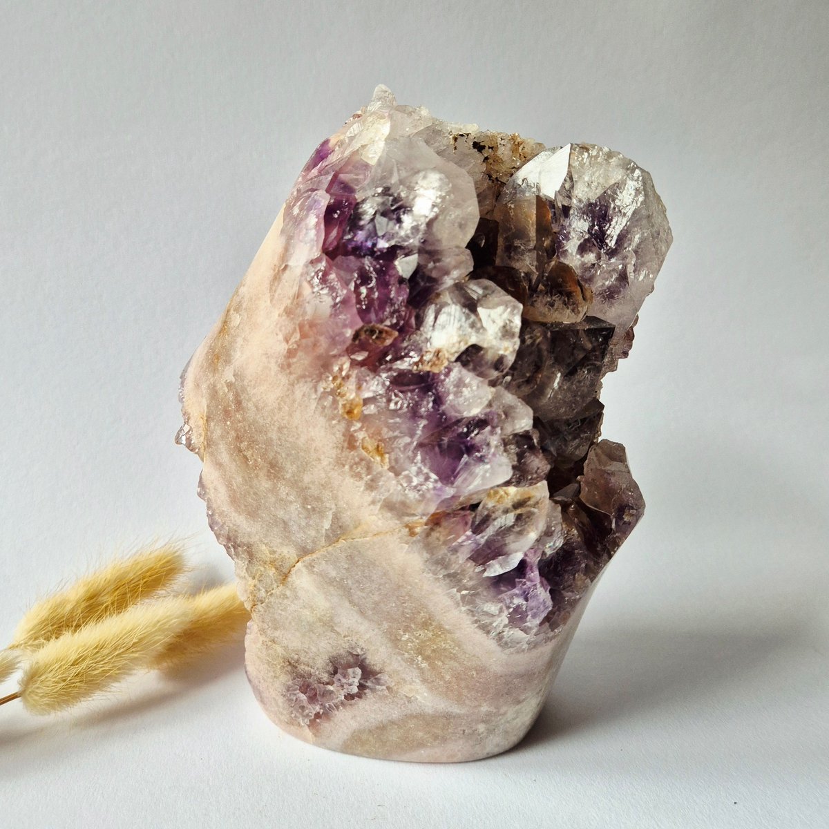 Roze Amethist Druzy Freeform 2252Gram – AA+ Natuurlijke Pink Amethyst uit Brazilië