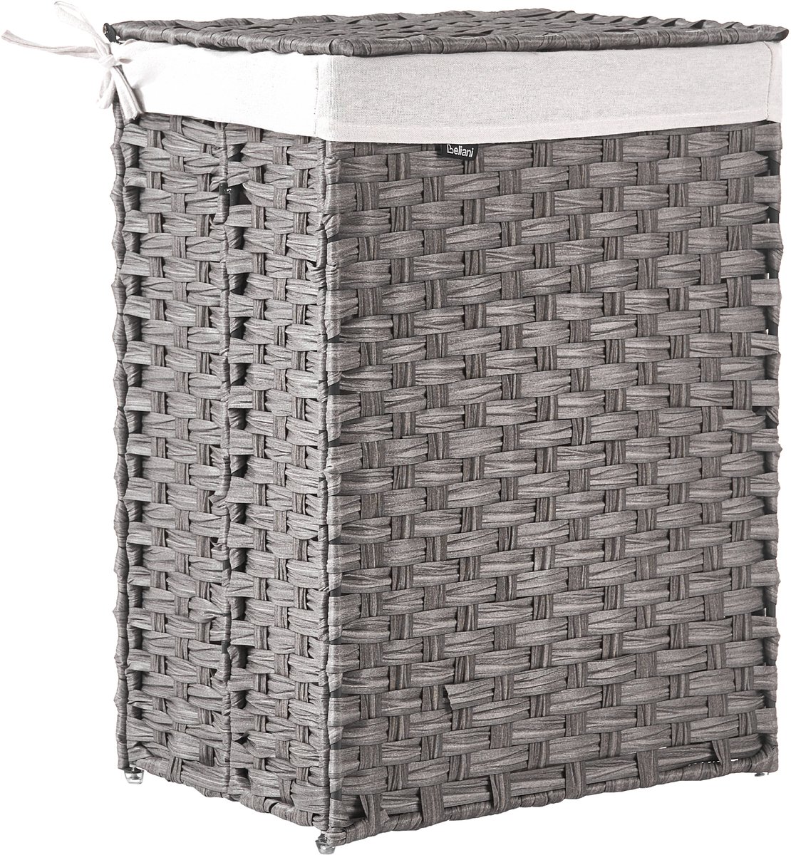 MUCUBAJI - Wasmand - Grijs - 83 l - Polyester