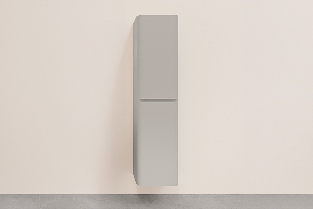 Wiesbaden Novira Kolomkast - Afgeronde Hoeken - 160x40x35cm - Mat Zand