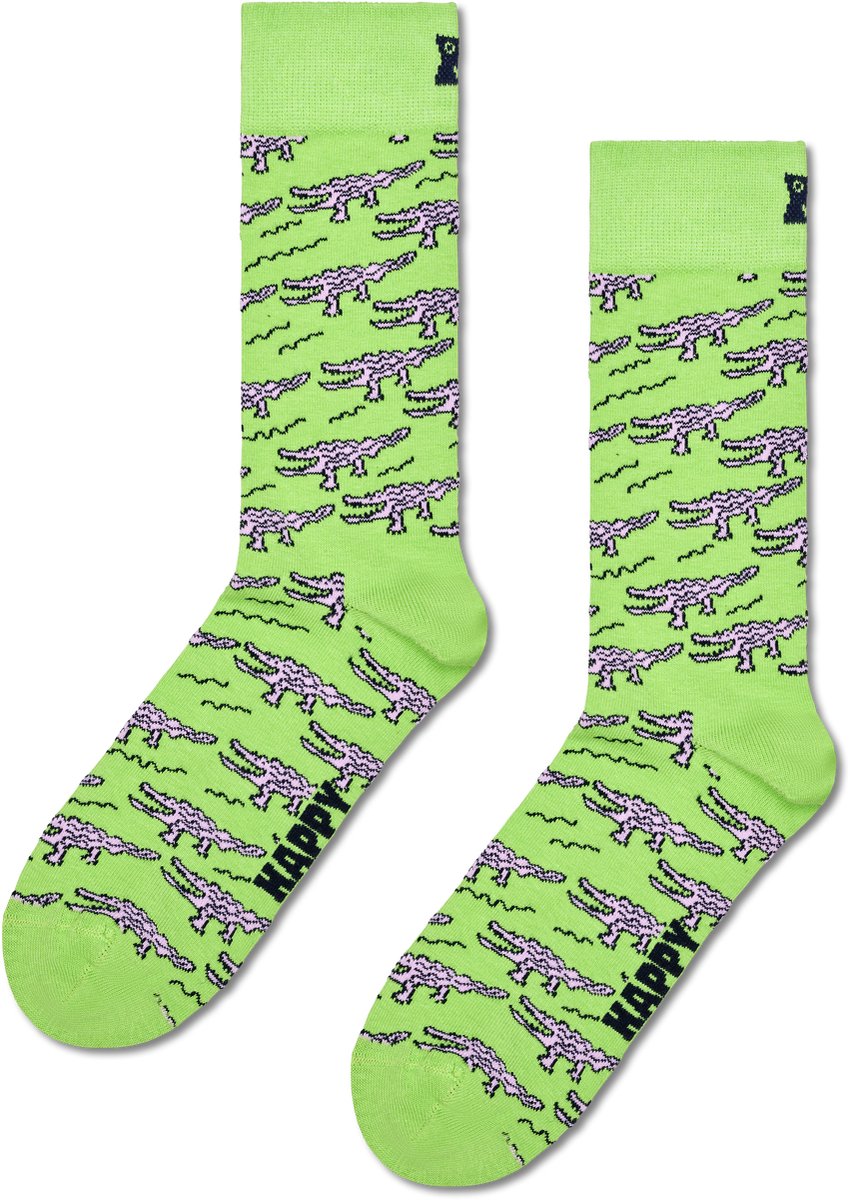 Happy Socks - Crocodile Sock - Unisex - Sokken