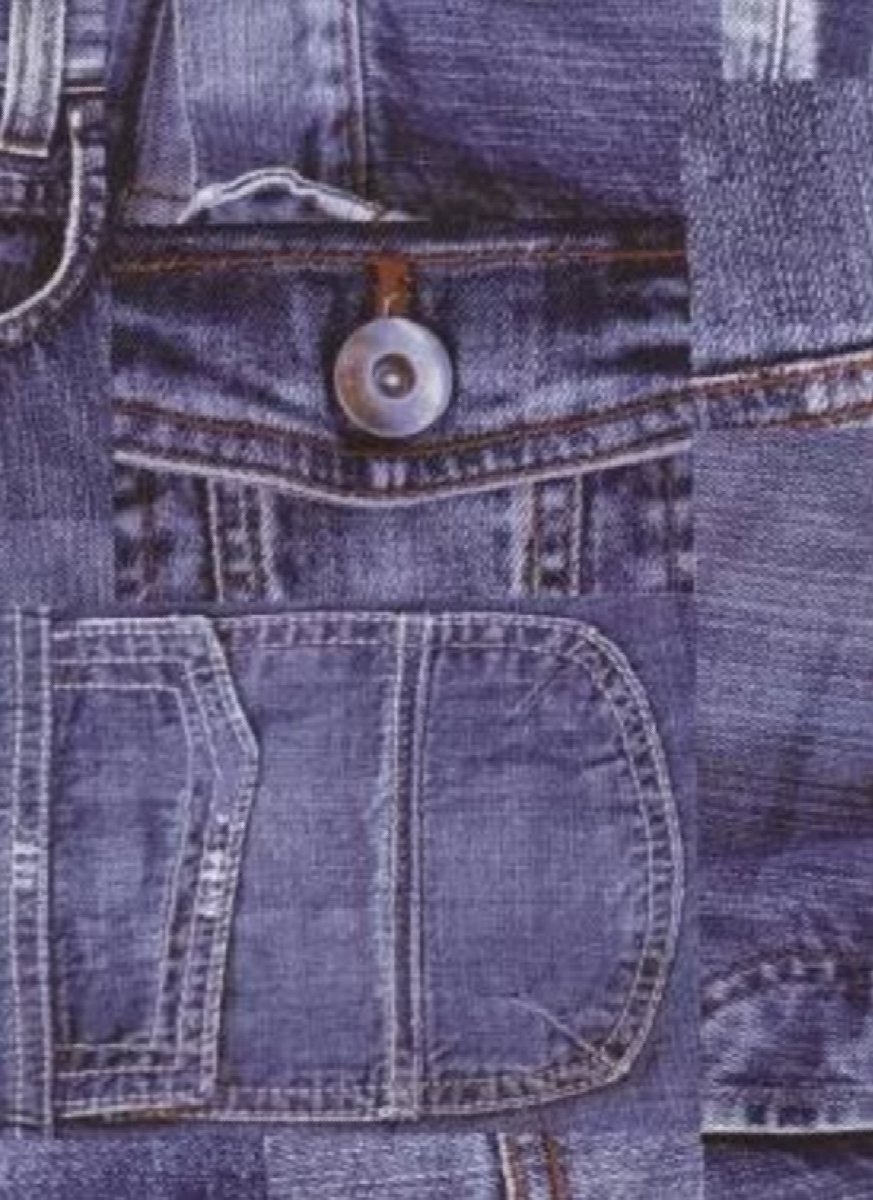 Jeans Zelfklevende Folie Mini rol multi 45cmx2mtr