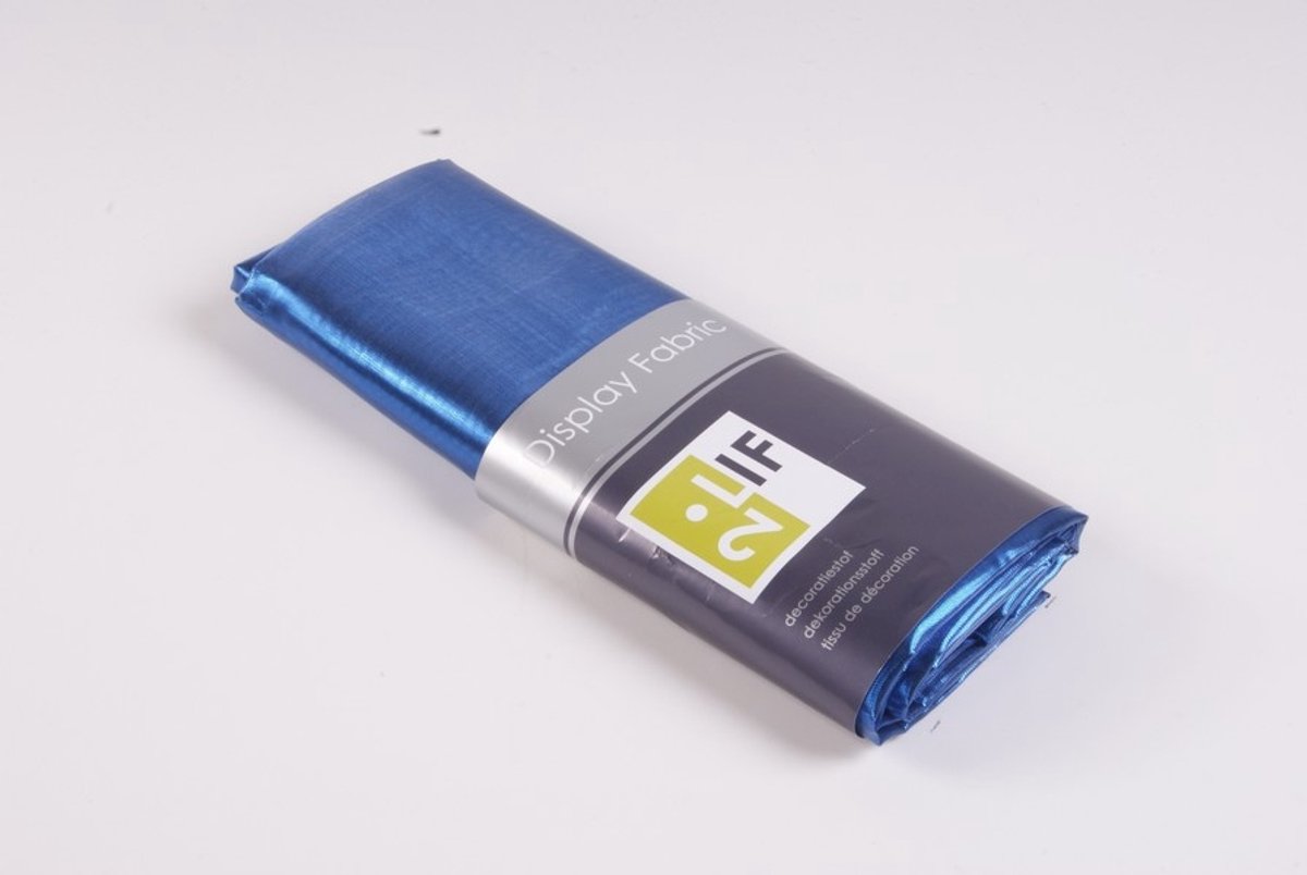 Deco Tafetta blue 150 cm x 2,5 mtr