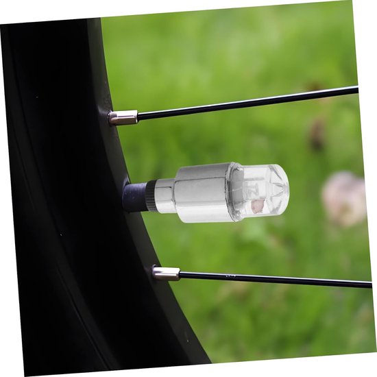 Ventiel Lichtjes - Wiel Verlichting - Nachtelijk Rijden - Weerbestendig Ontwerp - 3.5CM Lengte - Multicolor — afbeelding 2
