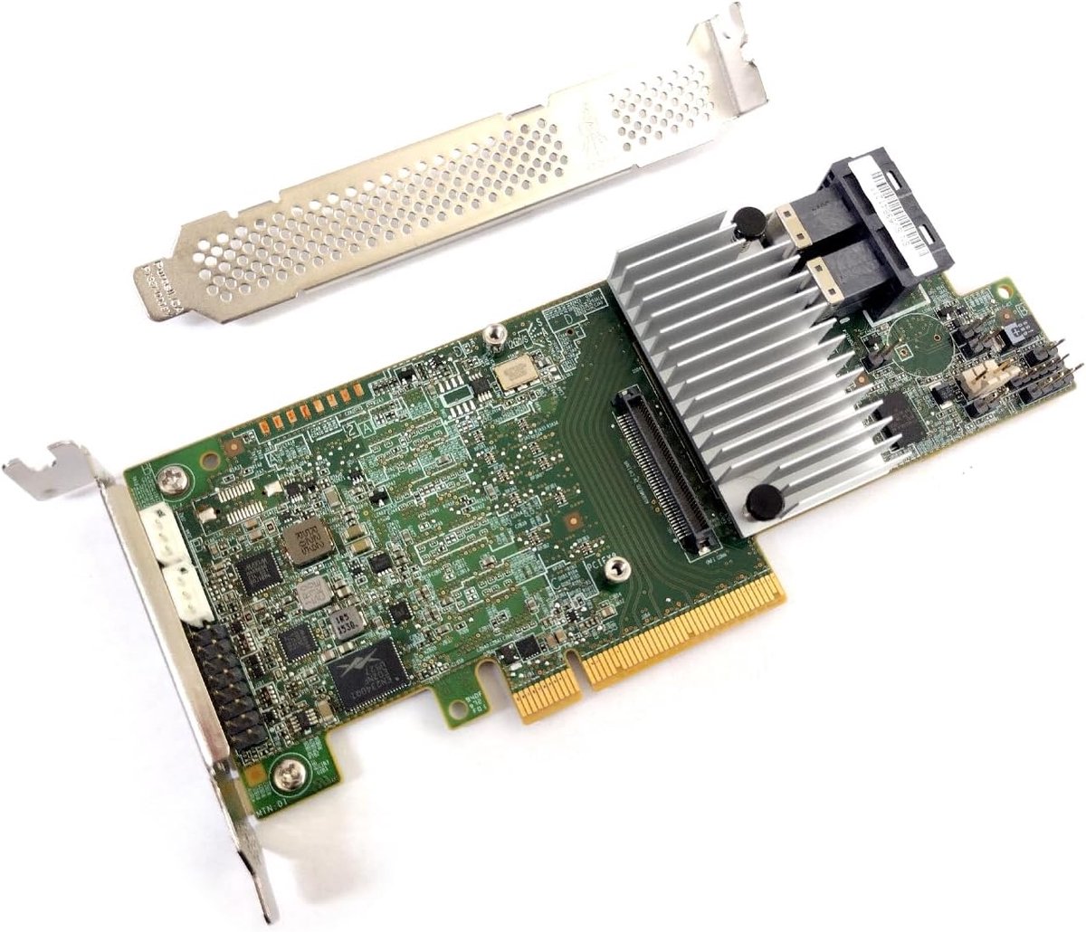 SnelShoppen - MegaRAID 8-Port SAS 9361-8i SGL PCIe 3.0 x8 Kaart, Ondersteunt RAID, Ideaal voor Servers, Opslag, Datacenters, Hoge Prestatie, Betrouwba