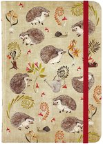 Peter Pauper compacte notitieboek - Hedgehogs - met elastieksluiting - 13x18 cm