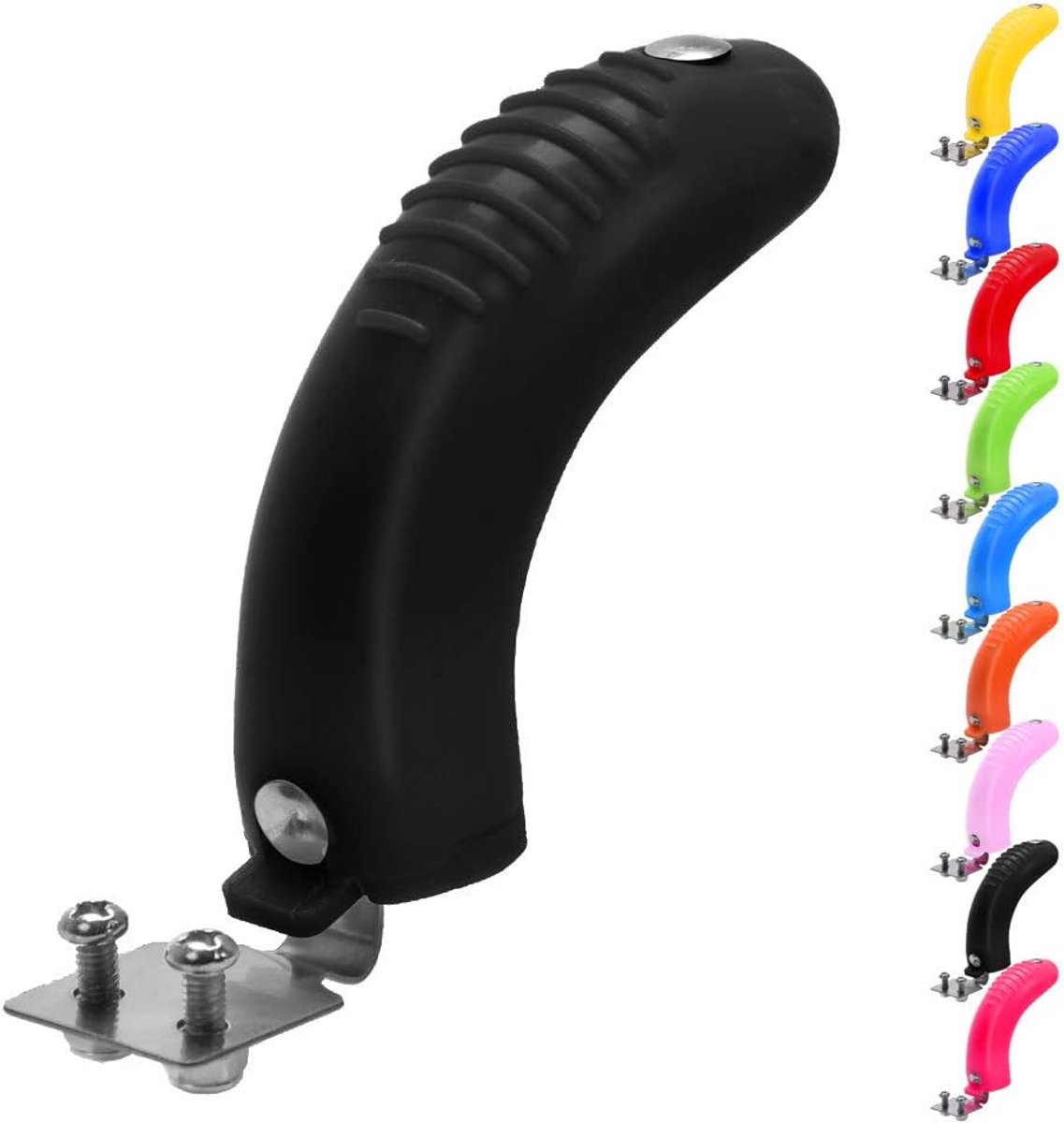 SnelShoppen - Achterremblokken voor Scooter Vervanging - Geschikt voor Mini Deluxe en 3-in-1 Deluxe 3-Wiel Scooter - Hoogwaardige Metaal - Universeel