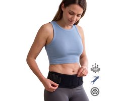 Goodli Bekkenband Pro - Maat M - Orthogordel SI Gewricht - Verstelbare Bekkenbrace met Gerichte Compressie - Heupbrace bij Lage Rugpijn en Ischias - Neopreen