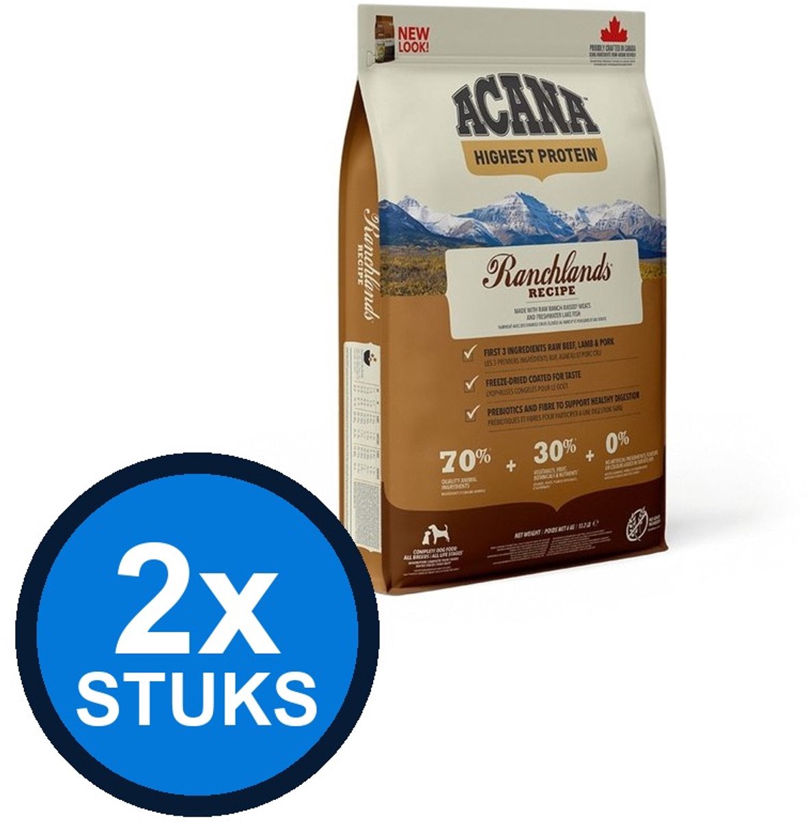 Acana Acana - Highest Protein Dog ranchlands 6kg