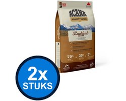 2x Acana - Highest Protein Dog ranchlands 6kg