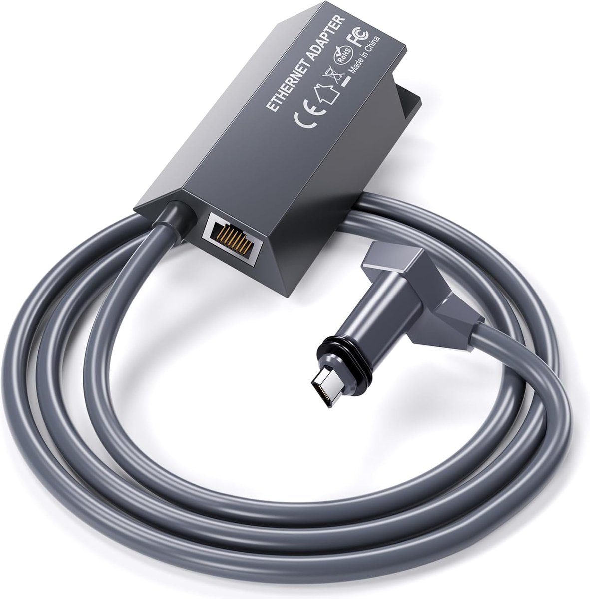 SnelShoppen - Starlink Ethernet Adapter V2 voor Satelliet Internet, Stabiele Netwerkverbinding, RJ45 Aansluiting voor Bedrade Apparaten