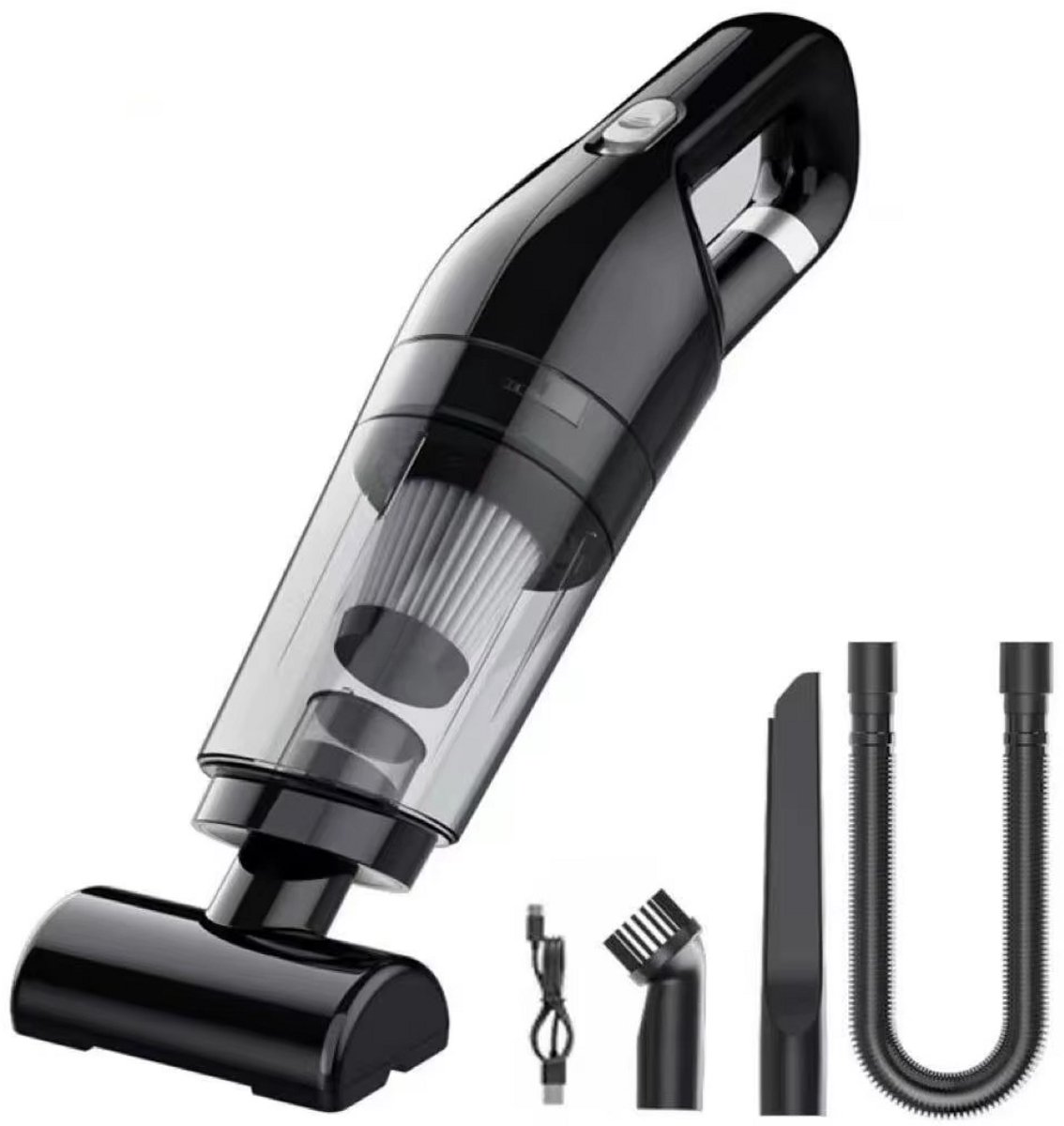 JOYNEXTBUY – Draadloze Handstofzuiger – Krachtige Accu Kruimeldief – Draagbare Auto- en Huisstofzuiger – Voor Dierenhaar, Stof en Kruimels – Snoerloos