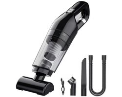 JOYNEXTBUY – Draadloze Handstofzuiger – Krachtige Accu Kruimeldief – Draagbare Auto- en Huisstofzuiger – Voor Dierenhaar, Stof en Kruimels – Snoerloos