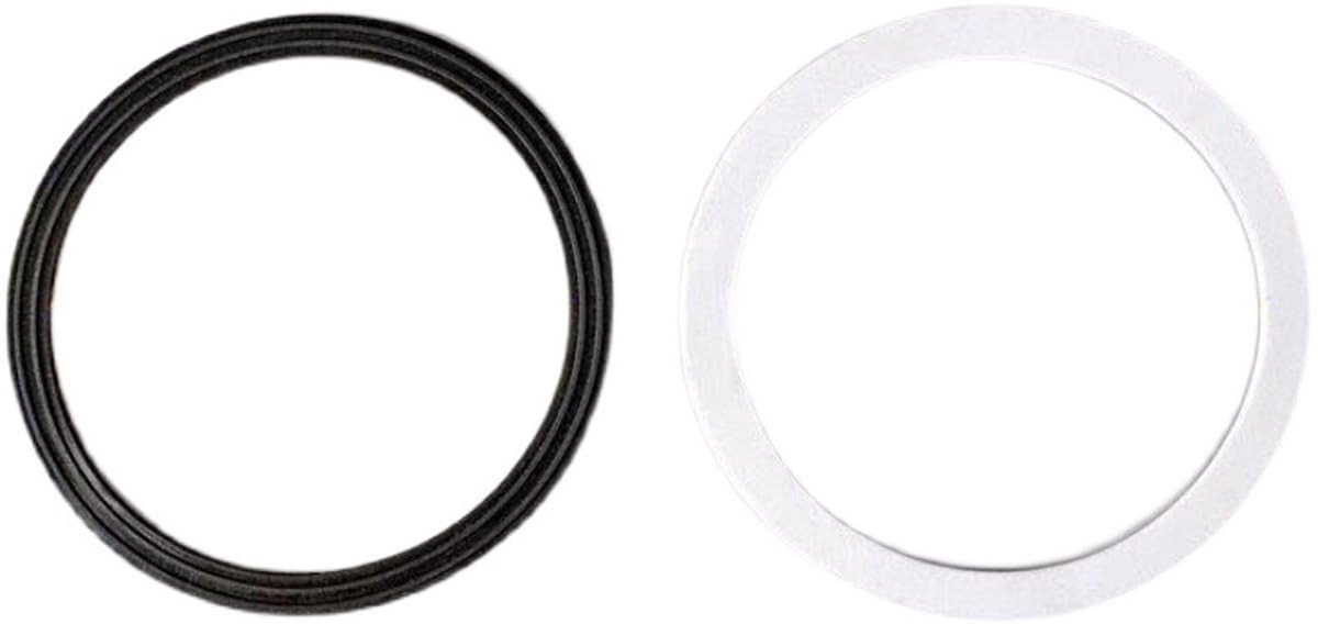 O-ring set voor wastafelafvoer, vlakke afdichting voor zeefkorfafvoer, geschikt voor 110 mm en waterdichte installatie