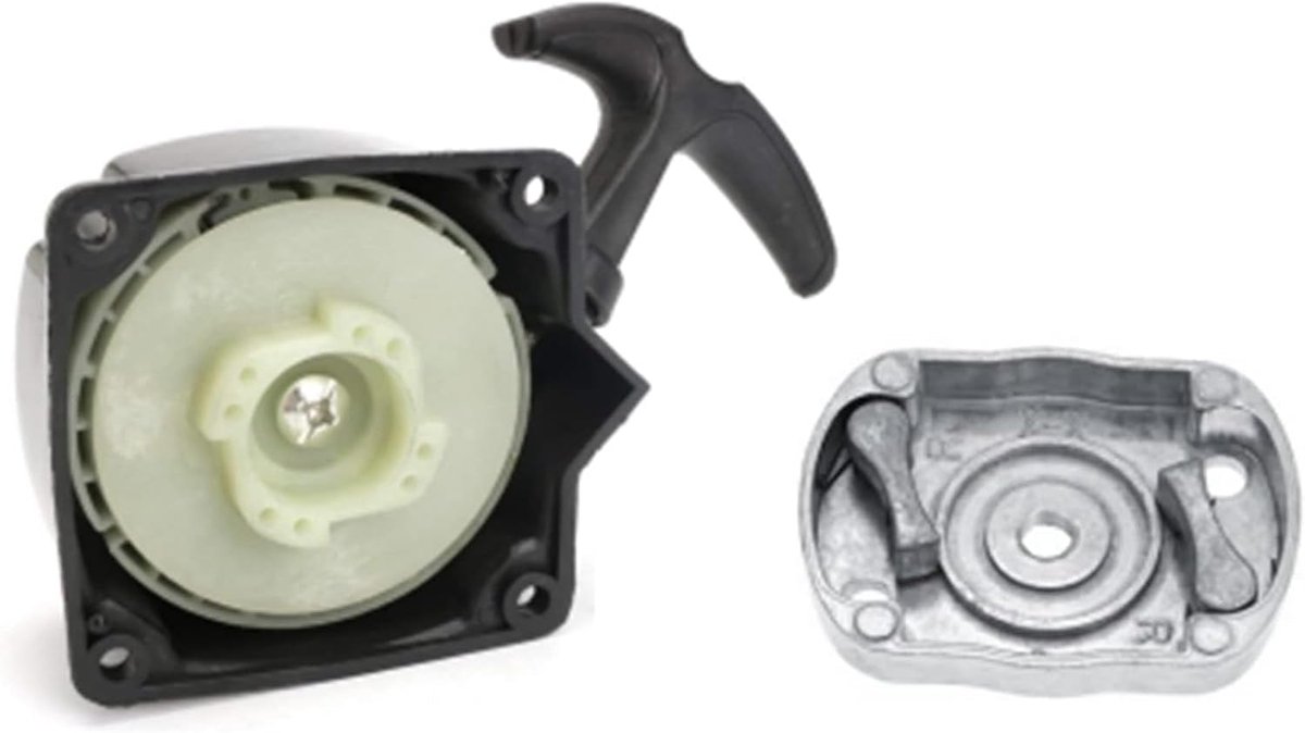 SnelShoppen - Originele Startmotor en Aandrijfbelt voor 5-in-1 Multifunctionele Machine, Brush Cutter, Boor en Meer - Controleer Model