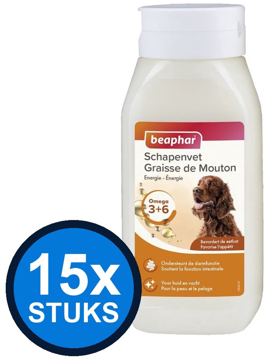 15x Beaphar - Schapenvet 430ml