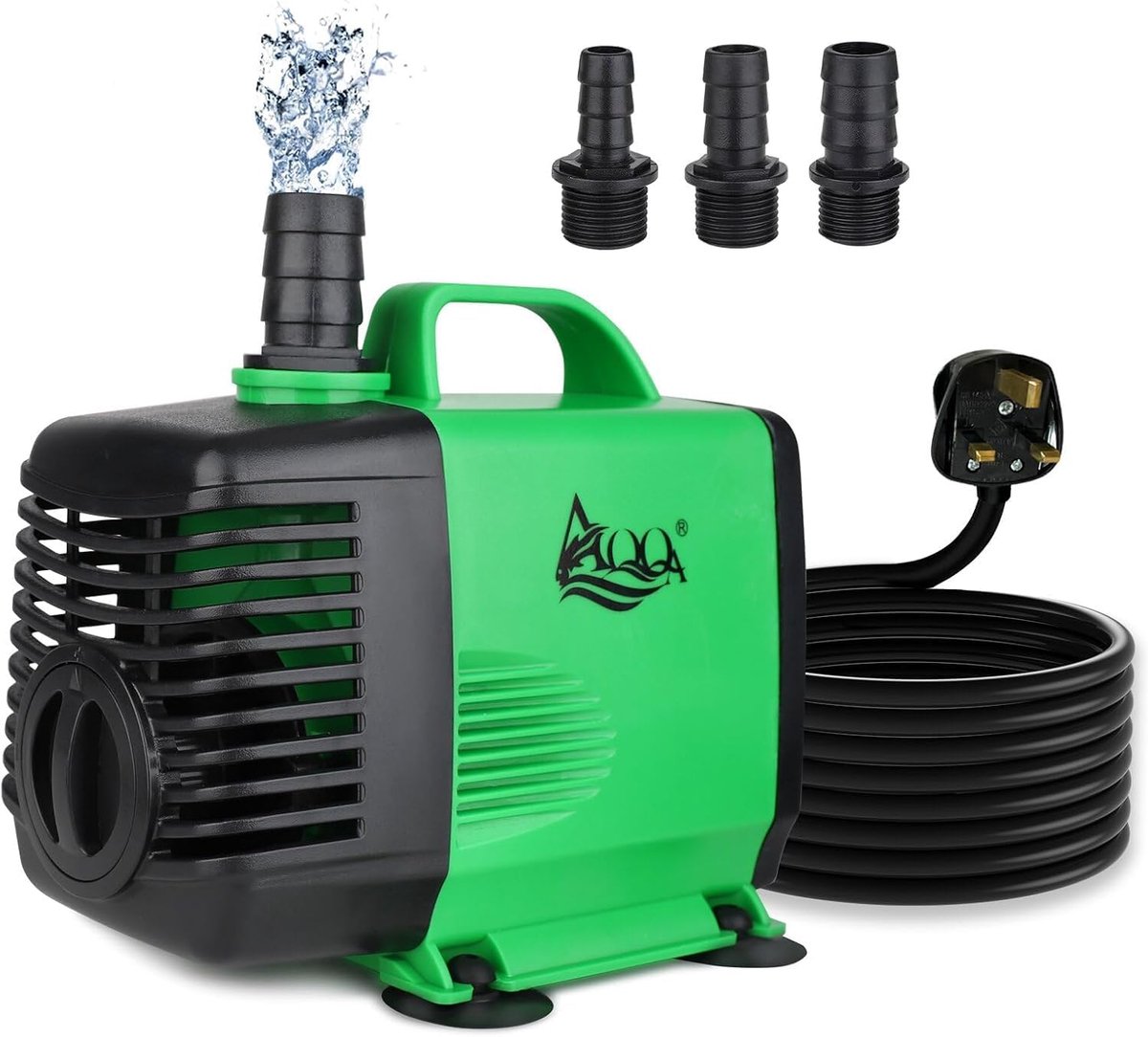 SnelShoppen - Aquarium Waterpomp 45W - Krachtige Watercirculatie, Stil, Duurzaam en Energiezuinig - Ideaal voor Aquaria, Tuinen en Vijvers - Compact e