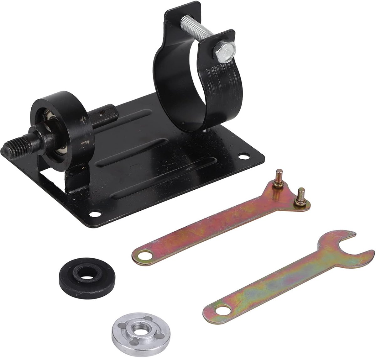 SnelShoppen - Drilling Machine Holder - Snij- en Polijststandaard voor DIY, 10mm Precisie Gereedschap, Metaal, Inclusief 2 Sleutels