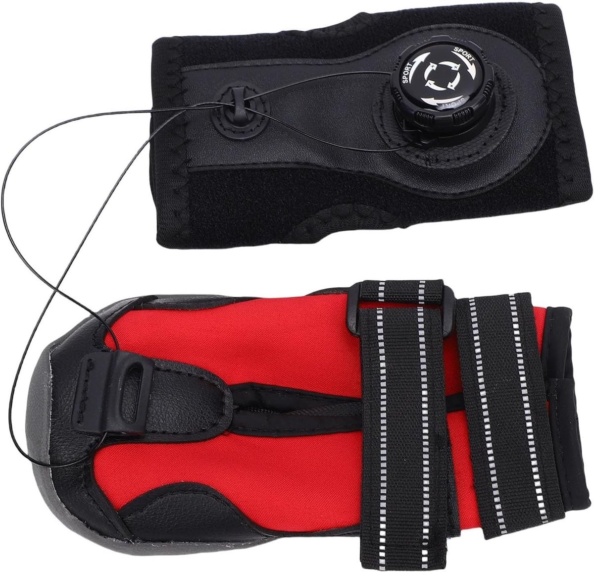 Correctieve honden schoenen voor drop foot, ademend en slijtvast met antislip zool, ideaal voor voetproblemen en verbetering van het looppatroon (L)