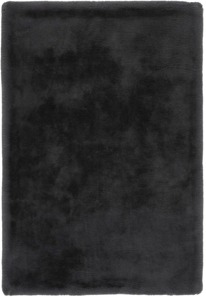 Dutch XXL Fluffy Vloerkleed | Tapijt | Heaven | Uni | Antraciet | 200x290 cm