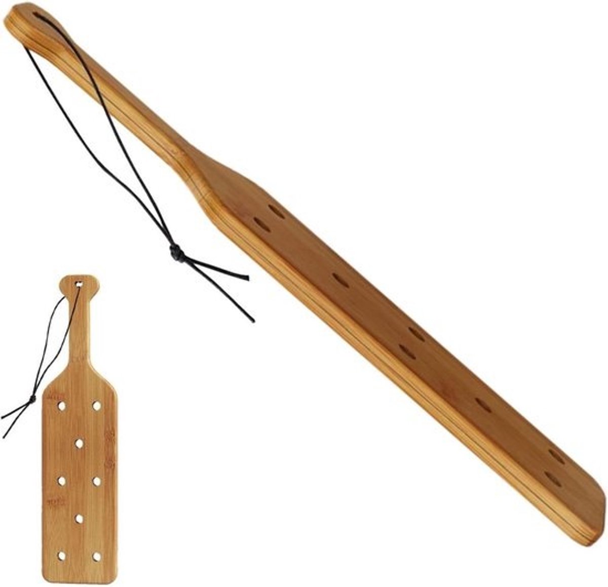 Zuurdeeg Roerstok - Broodmenglepel Spatel - Bakken en Mengen - Ergonomisch Ontwerp - 33.5 cm - Houtkleur