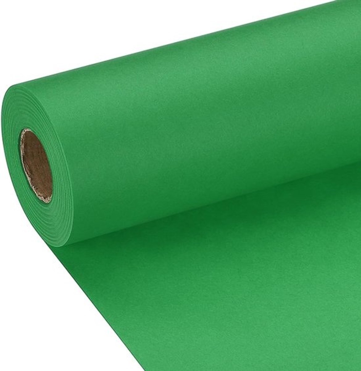 Inpakpapier Rol - Kraftpapier Verpakking - Cadeaus Versieren - Stevig Scheurvast Papier - 15" x 800" - Groen