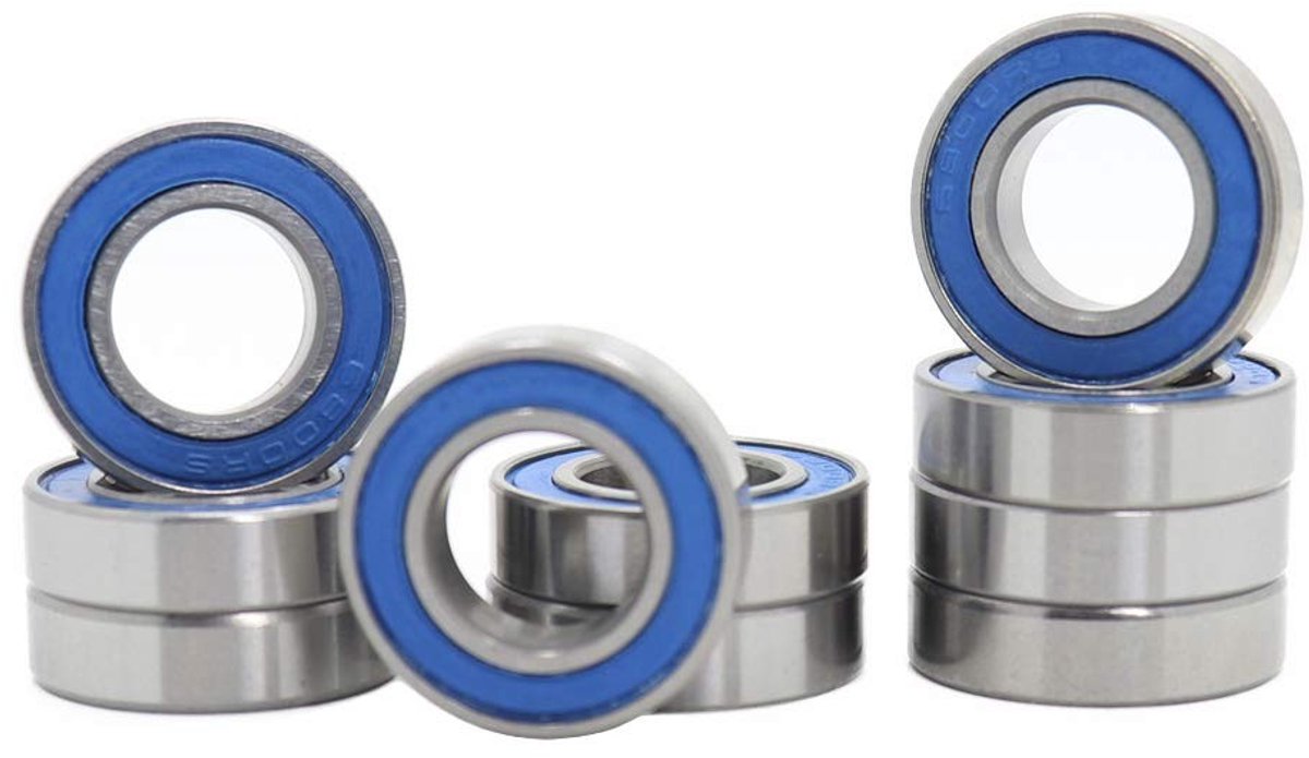 Precision Kogellagers 10x19mm - Rubber Seals - 10 Stuks