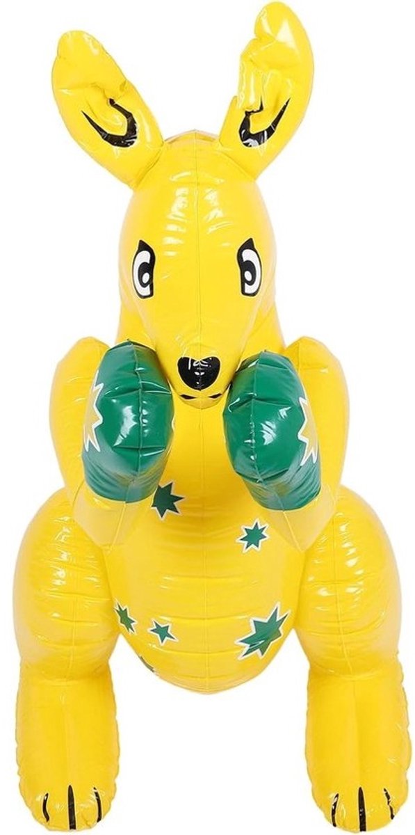 Opblaasbaar Dier - Opblaasfiguur PVC - Decoratie Feest - Levensechte Cartoon Vorm - Diameter 35 cm - Multicolor