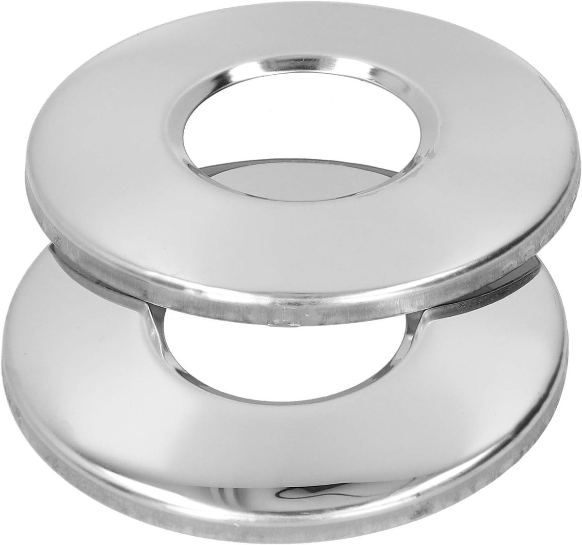 Universele vervangingscovers voor zwembadladder - RVS rozenplaten voor buizen met 4,2 cm diameter, duurzaam en weerbestendig