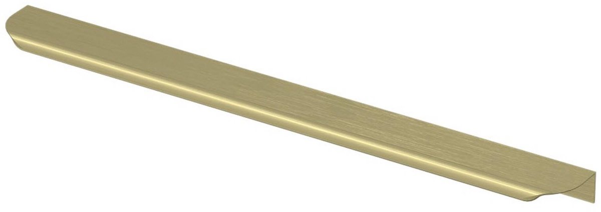 Saqu Olivo greep 40x4x0,8cm geborsteld mat goud