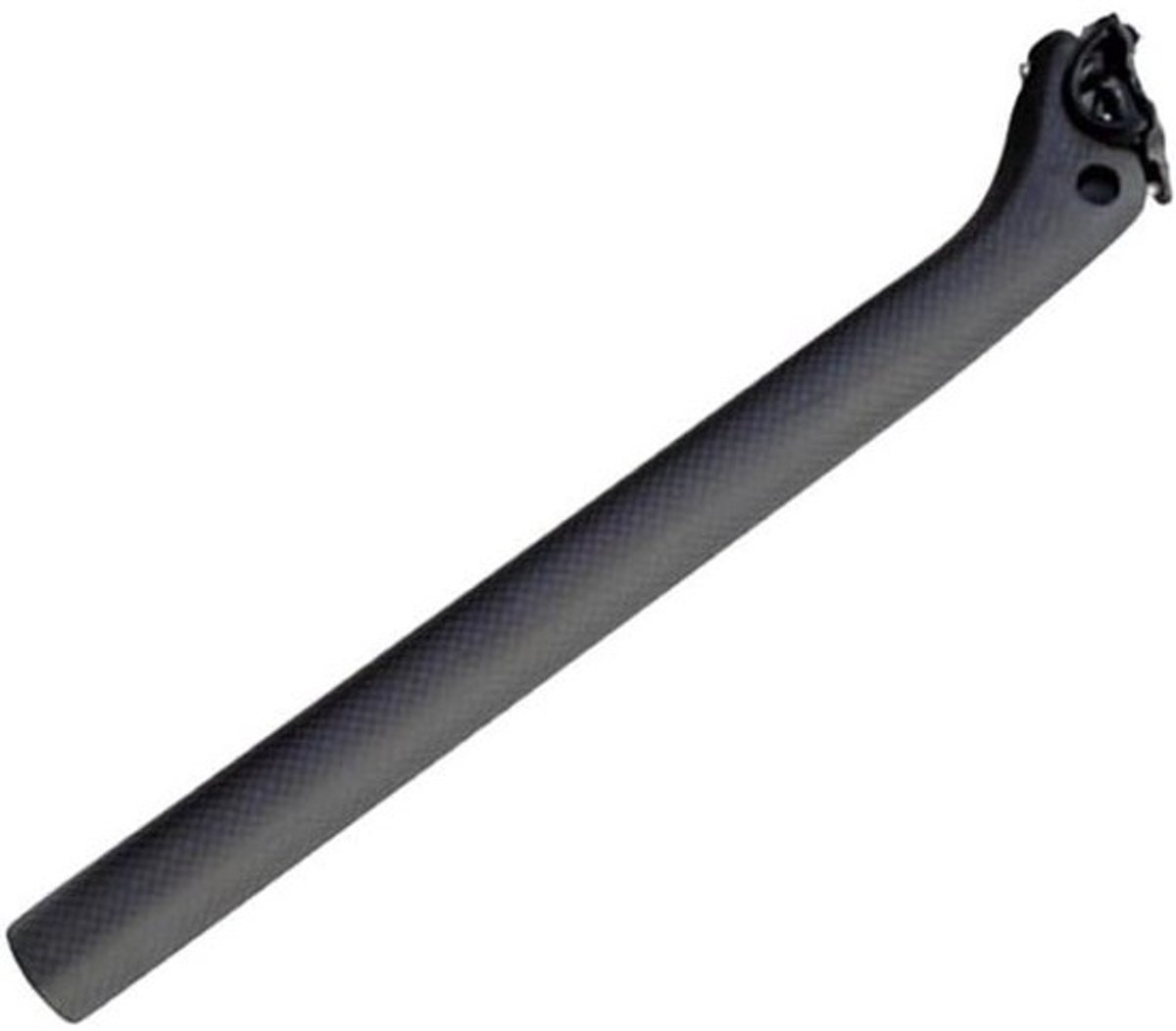 Fiets Zadelpen - Carbon Onderdeel - Comfortabel Fietsen - Lichtgewicht Ontwerp - 27.2 x 400mm - Mat Zwart