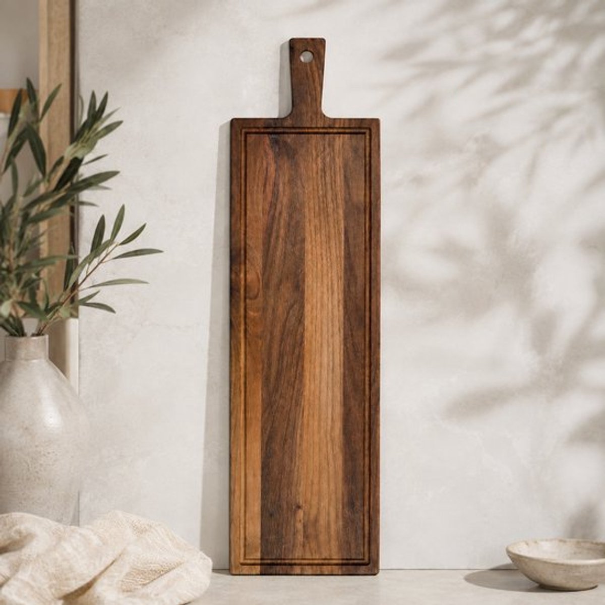 StadsPlanken Walnoothout 69x19cm 100% FSC.