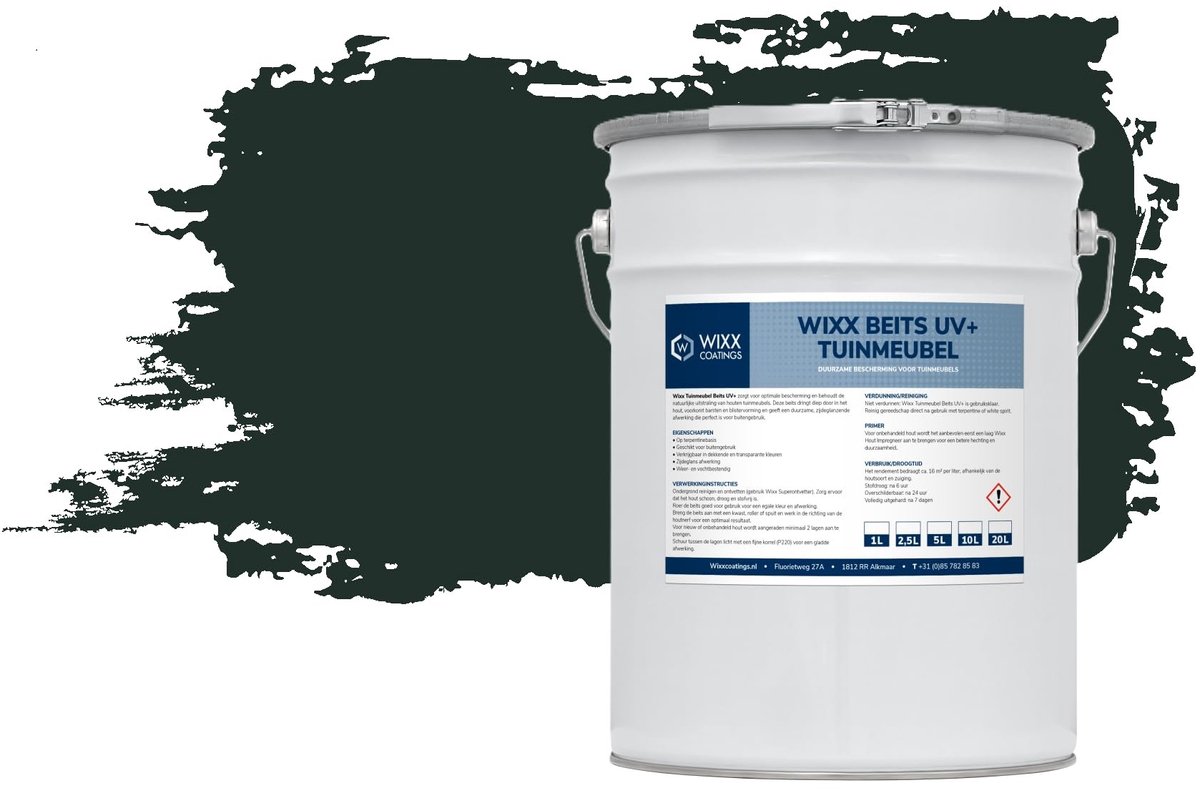 Tuinmeubelbeits UV+ - Grachtengroen - 2,5L