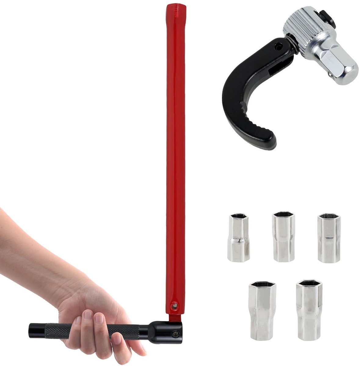 Kraanmoersleutel set 8-13 mm van staal