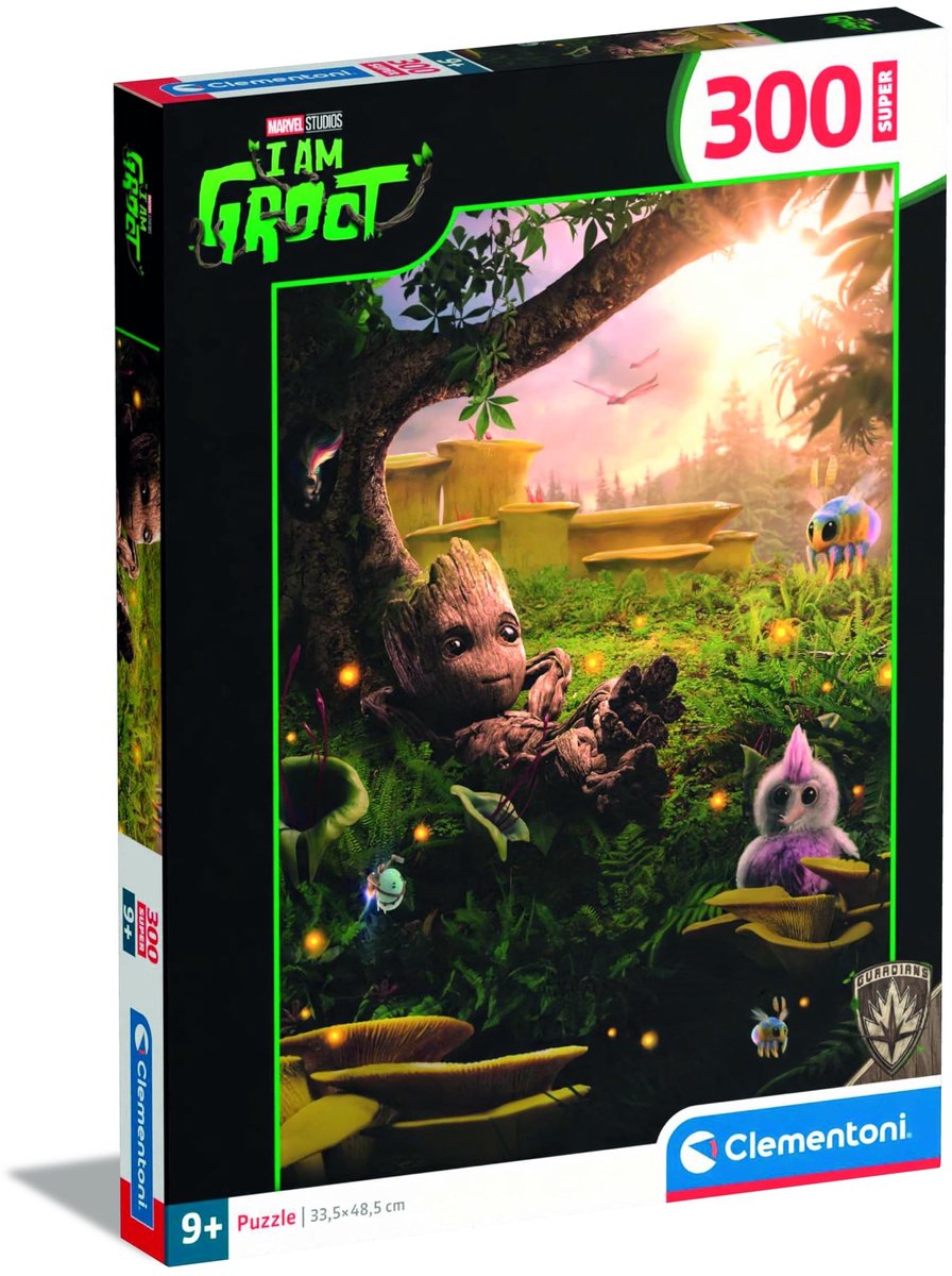Kinderpuzzel Marvel I Am Groot 300 Stukken - Multicolor