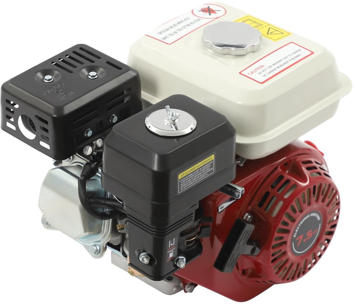 4-takt Benzinemotor - 7,5 PK - Waterpomp Motor