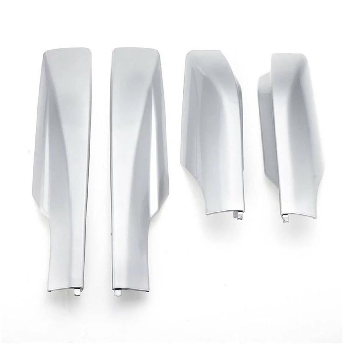 Eindafdekking Dakdrager Set - Zilver - 4 Stuks