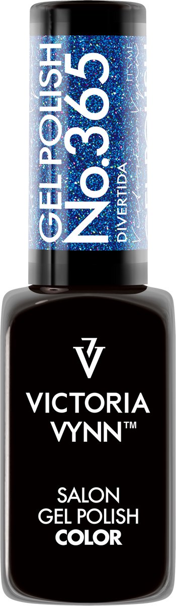 Victoria Vynn – Salon Gelpolish 365 Divertida - Holo Colorido - Flash - blauw - reflecterende gel polish - reflect - reflectie- gellak - nagels - nagelverzorging - nagelstyliste - uv / led -
